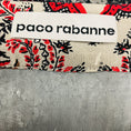 Load image into Gallery viewer, Paco Rabanne Silver Sequined Shorts with Paisey Trim
