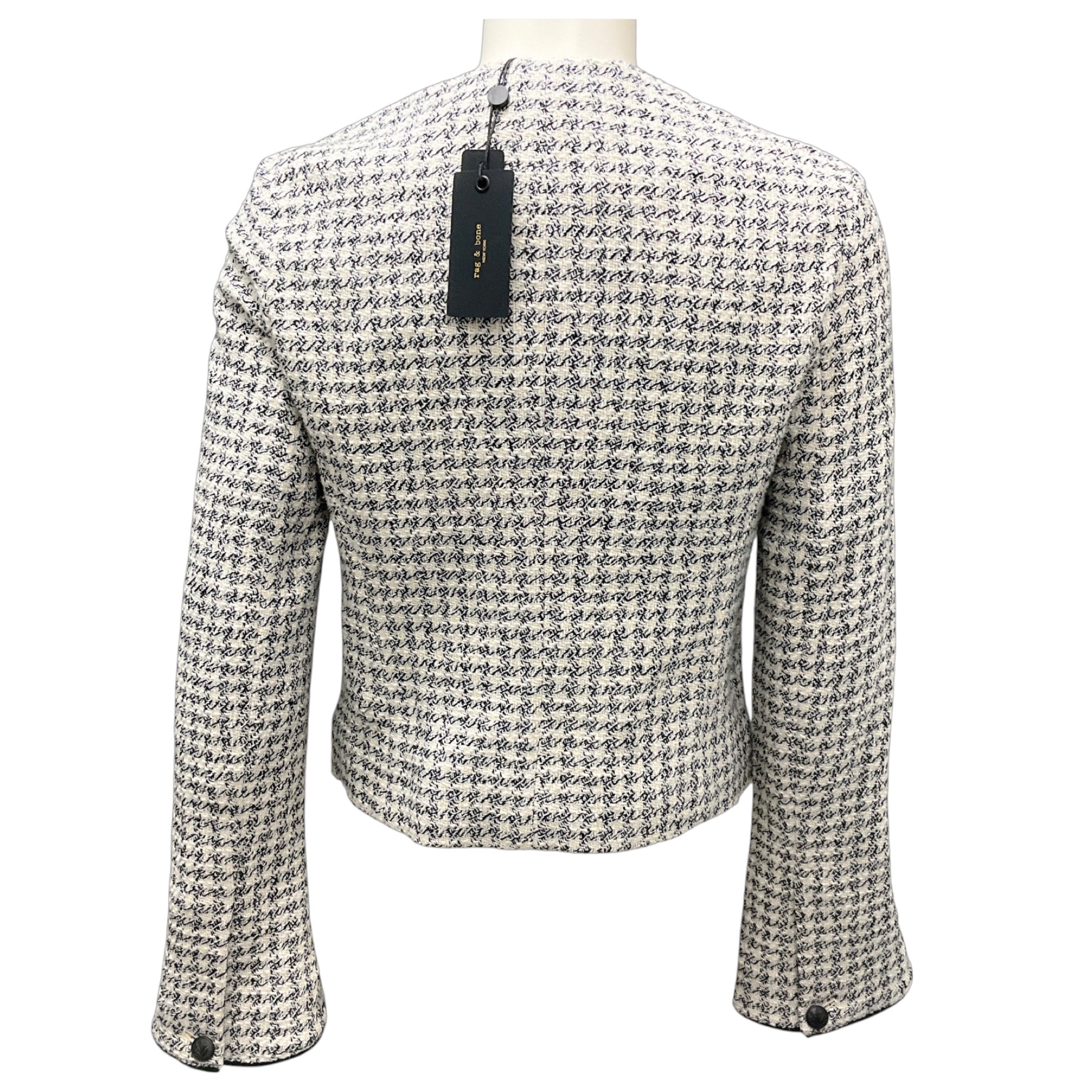 Rag & Bone Black / White Carmen Jacket