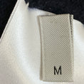 Load image into Gallery viewer, Pringle of Scotland Navy Blue Cashmere Knit Sweater with Black Leather
