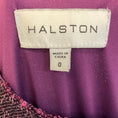 Load image into Gallery viewer, Halston Acai Purple Sequined One Shoulder Adriana Gown
