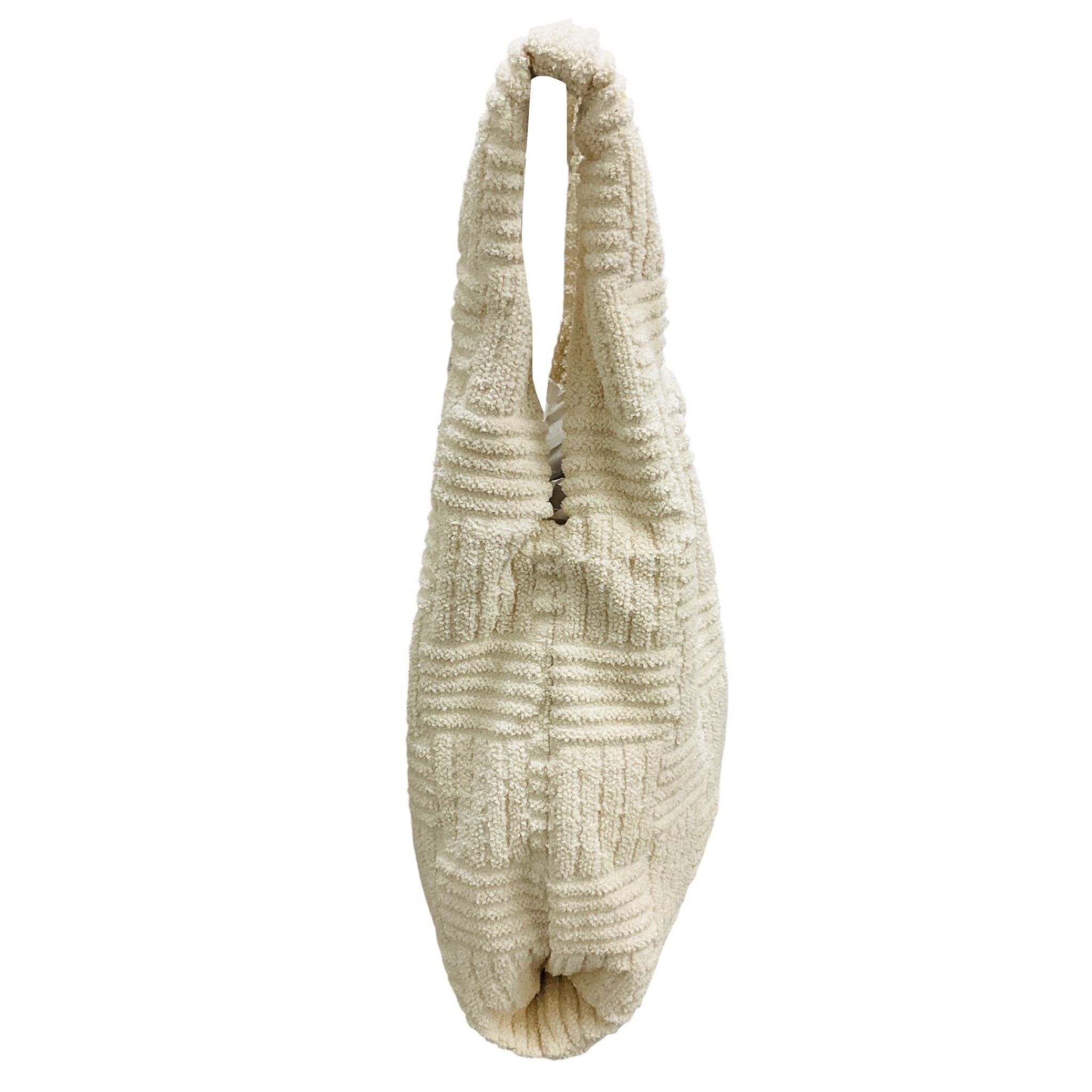 Bottega Veneta Ivory Terry Cloth Tote Bag