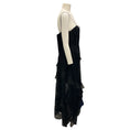 Load image into Gallery viewer, Alice + Olivia Black Jemma Lace Asymmetric Corset Dress
