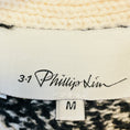Load image into Gallery viewer, 3.1 Phillip Lim Black / Ivory Cape Style Knit Pullover Sweater
