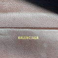 Load image into Gallery viewer, Balenciaga Brown Canvas Jacquard and Leather Diagonal Allover Logo XS Souvenir Belt Bag
