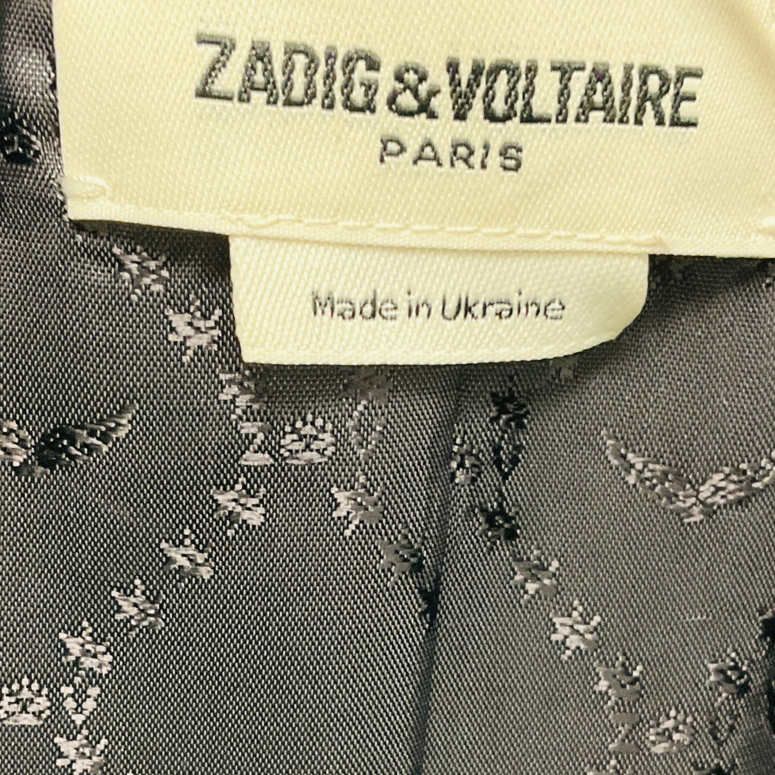 Zadig & Voltaire Black Viva Bis Multi Embellished Blazer Jacket
