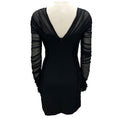 Load image into Gallery viewer, Versace Black / Purple Crystal Embellished Mesh Mini Cocktail Dress
