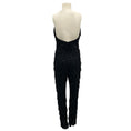 Load image into Gallery viewer, Carolina Herrera Black Beaded and Sequined Strapless Crepe Jumpsuit
