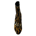 Load image into Gallery viewer, Tamara Mellon Tan Animal Print Calf Hair Ankle Boots
