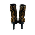 Load image into Gallery viewer, Tamara Mellon Tan Animal Print Calf Hair Ankle Boots
