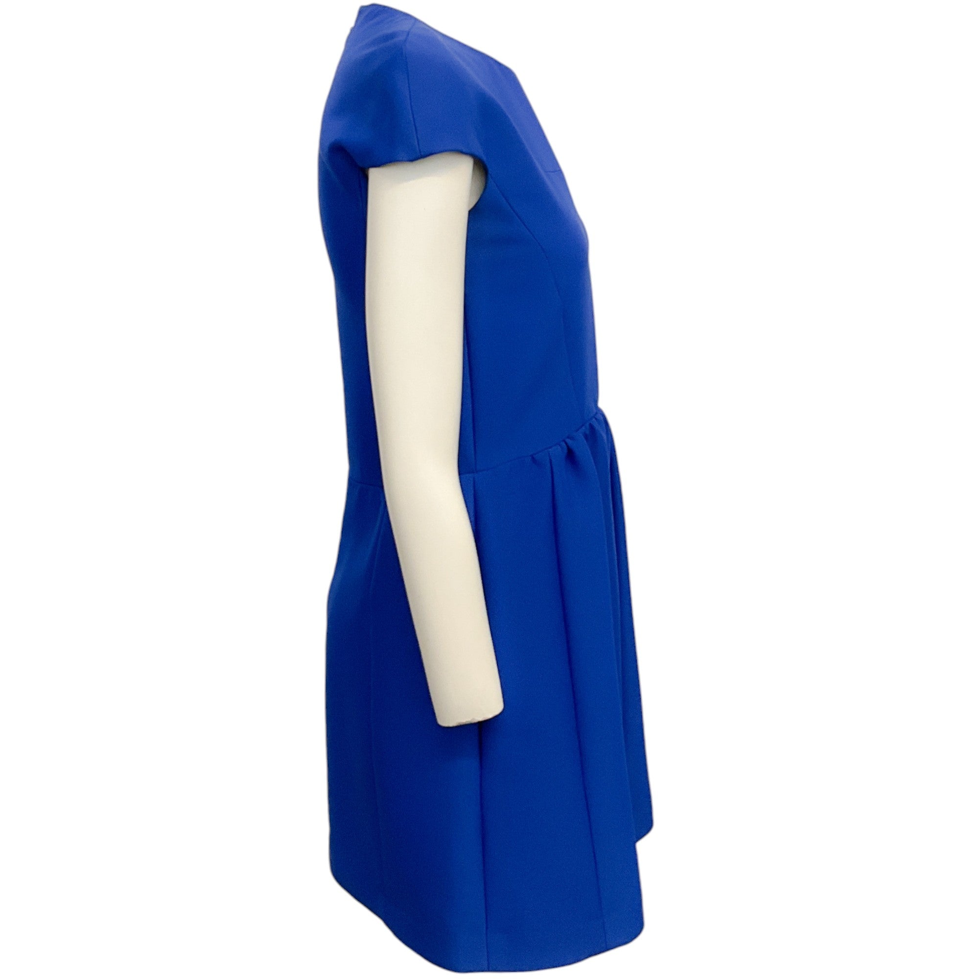 Celine Cobalt Blue Cap Sleeve Dress