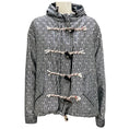 Load image into Gallery viewer, Golden Goose Navy Stripes Flowers Parka Sazuran Jacket

