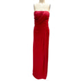 Load image into Gallery viewer, Elie Saab Red Strapless Silk Gown / Formal Dress
