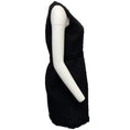 Load image into Gallery viewer, Oscar de la Renta Black Sleeveless Boucle Dress
