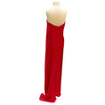 Load image into Gallery viewer, Elie Saab Red Strapless Silk Gown / Formal Dress
