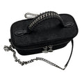 Load image into Gallery viewer, Stella McCartney Black Falabella Vanity Case Shaggy Deer Faux Leather Crossbody Bag

