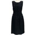 Load image into Gallery viewer, Dries van Noten Black Sleeveless Dress with Covered Buttons
