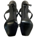 Load image into Gallery viewer, Alias Mae Black Leather Mindy Sandals
