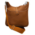 Load image into Gallery viewer, Hermes Light Brown Clemence Leather Evelyne III 29 Handbag
