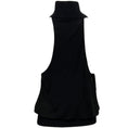 Load image into Gallery viewer, Michael Kors Black Jersey Tank with Ribbed Mock Neck
