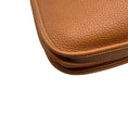 Load image into Gallery viewer, Hermes Light Brown Clemence Leather Evelyne III 29 Handbag
