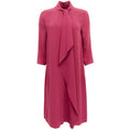 Load image into Gallery viewer, Max Mara Raspberry Ruffle Front Dress
