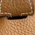 Load image into Gallery viewer, Hermes Light Brown Clemence Leather Evelyne III 29 Handbag
