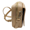 Load image into Gallery viewer, Christian Dior Beige Cannage Leather Flap Camera Bag

