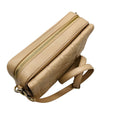 Load image into Gallery viewer, Christian Dior Beige Cannage Leather Flap Camera Bag
