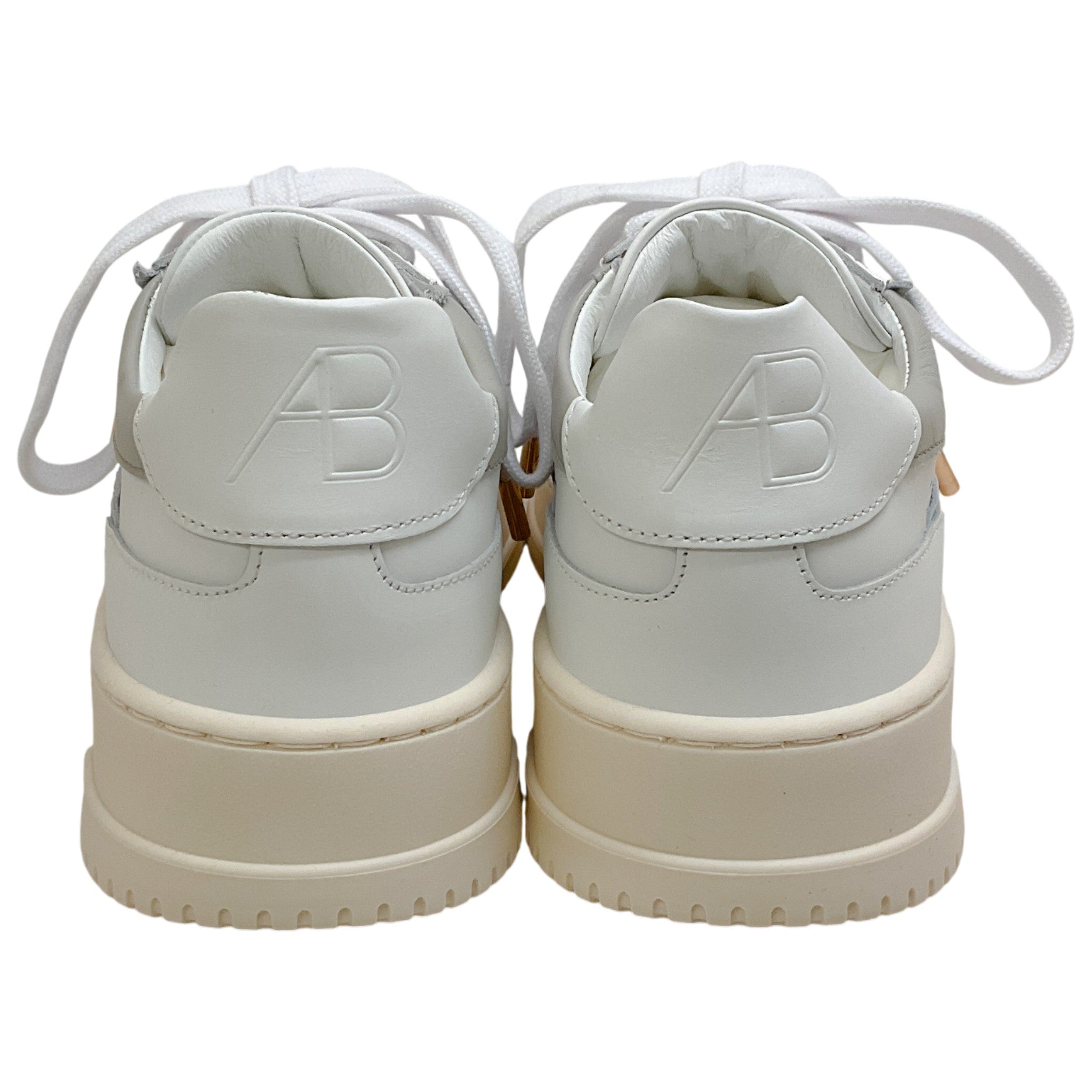 Alexandre Birman White / Ice Leather AB Sneakers