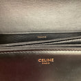 Load image into Gallery viewer, Celine Black Leather Classique Triomphe Bag
