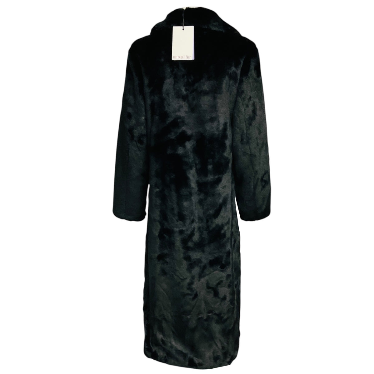 Unreal Fur Black The Black Bird Faux Fur Coat