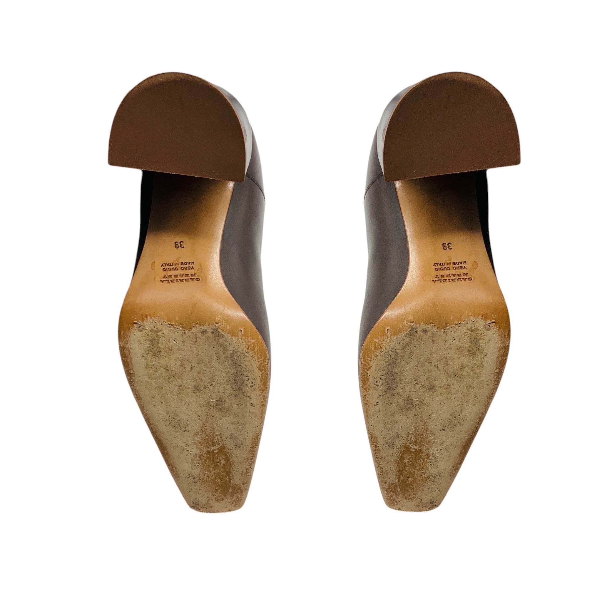 Gabriela Hearst Brown Leather Ankle Boots