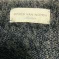 Load image into Gallery viewer, Dries Van Noten Black Long Sleeved V-Neck Fuzzy Sweater
