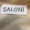 Load image into Gallery viewer, Saloni Tan Multi Cut Out Detail Printed Linen Midi Dress
