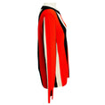 Load image into Gallery viewer, Akris Punto Orange / Cream / Black Long Sleeved Wool Knit Pullover Sweater
