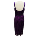 Load image into Gallery viewer, Dolce & Gabbana Purple Sleeveless Lace Cocktail Dress
