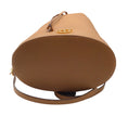 Load image into Gallery viewer, Mark Cross Tan Calfskin Leather Christy Bucket Bag
