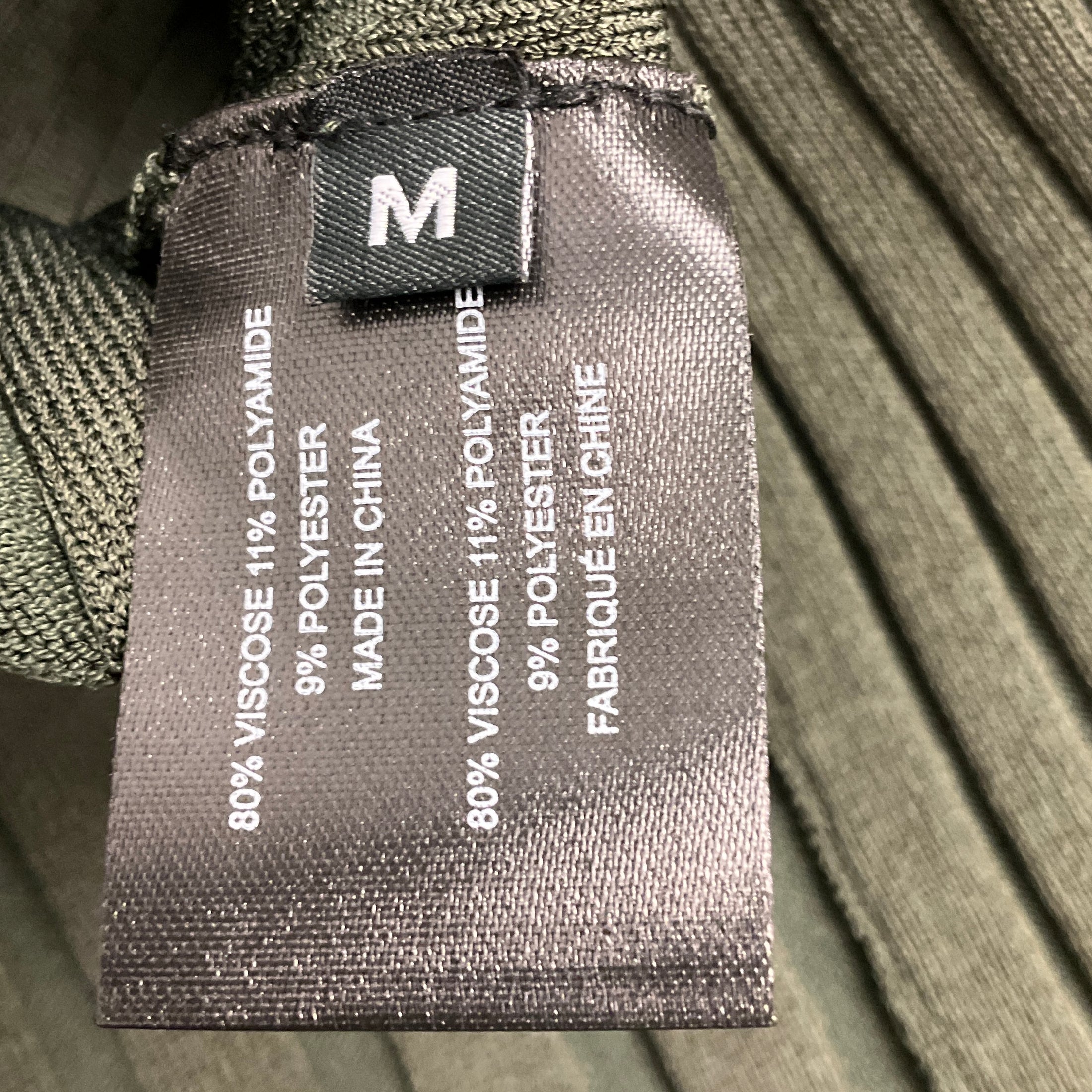 Proenza Schouler Green Midweight Viscose Rib Kenna Dress