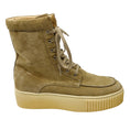 Load image into Gallery viewer, Gabriela Hearst Beige David Suede Platform Ankle Boots
