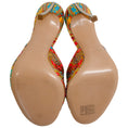 Load image into Gallery viewer, Casadei Gold Painted Nuggets Slide Sandals
