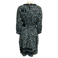 Load image into Gallery viewer, Marc Jacobs Navy Blue Multi Stone Embellished Floral Cotton Dress with Belt

