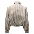 Load image into Gallery viewer, Brunello Cucinelli Multi Striped Cotton Silk Shirt / Blouse
