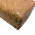 Load image into Gallery viewer, Christian Dior Beige Patent Leather Cannage Lady Dior Bag
