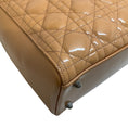 Load image into Gallery viewer, Christian Dior Beige Patent Leather Cannage Lady Dior Bag
