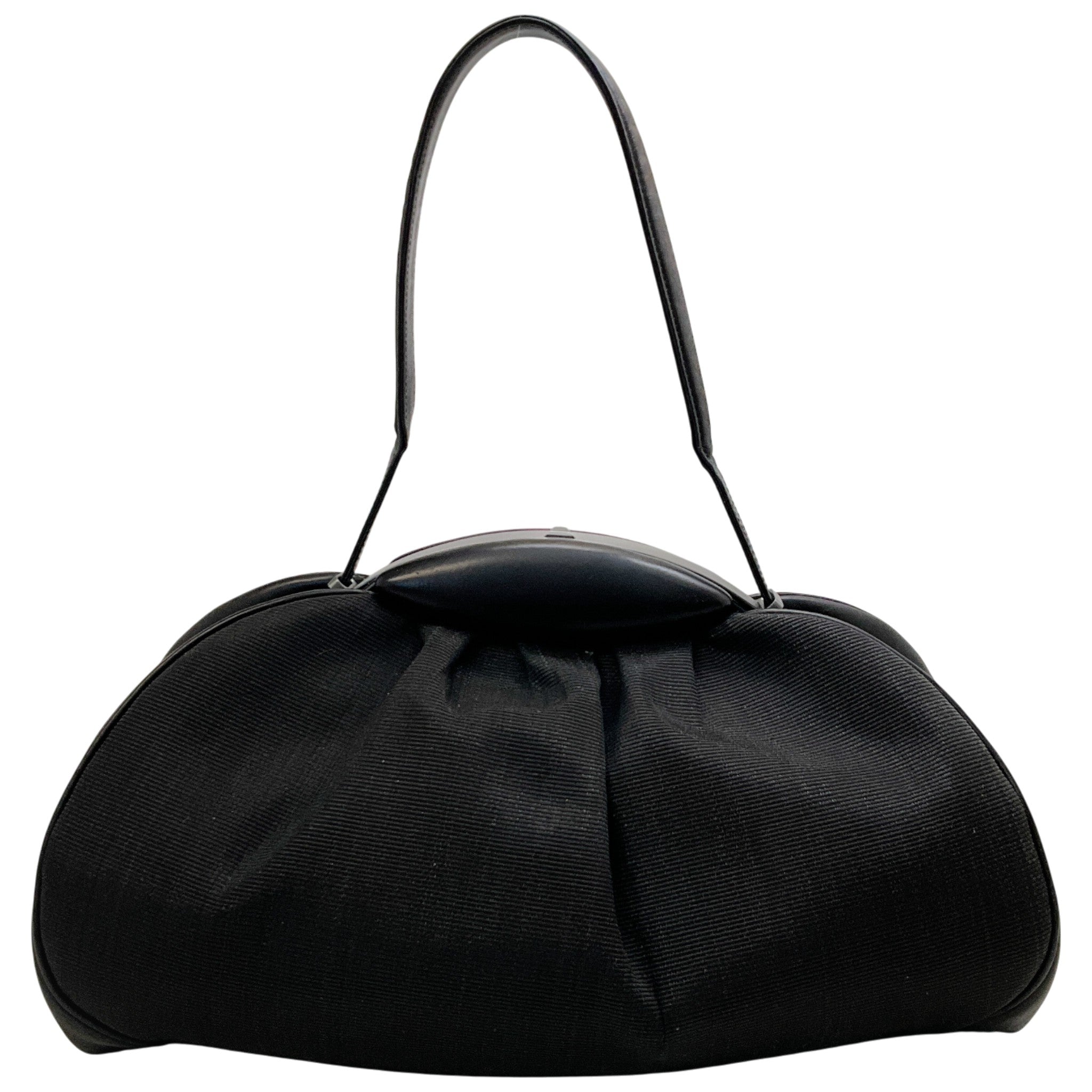 Akris Black Horse Hair Shoulder Bag