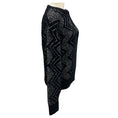 Load image into Gallery viewer, Missoni Black / Silver 2024 Sequined Zig Zag Knit Crewneck Sweater
