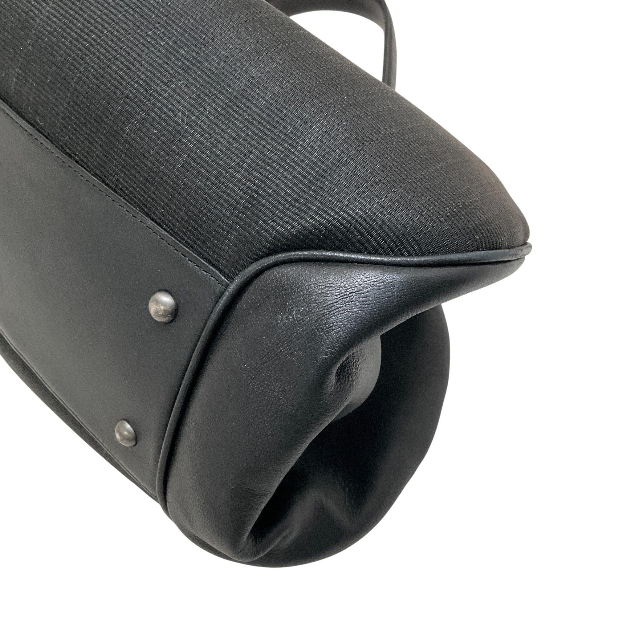 Akris Black Horse Hair Shoulder Bag