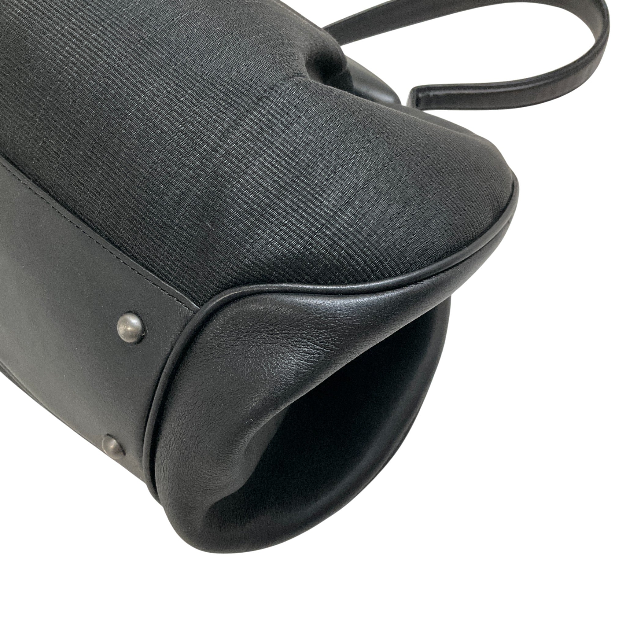 Akris Black Horse Hair Shoulder Bag