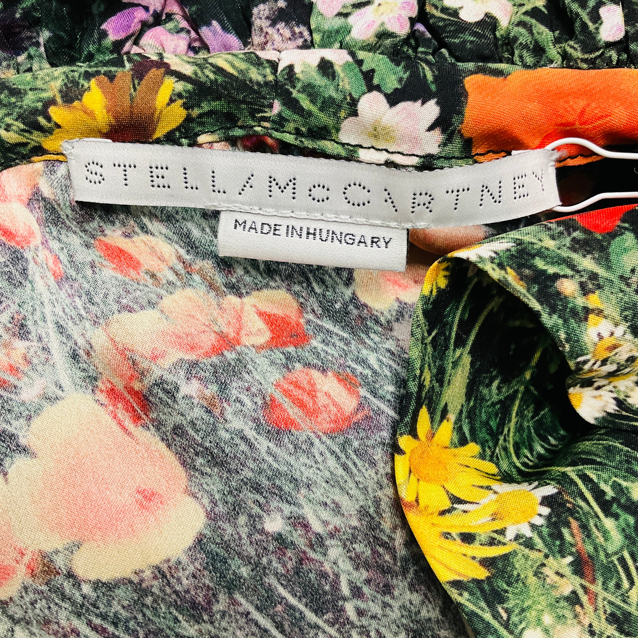 Stella McCartney Multi Floral Silk Blouse