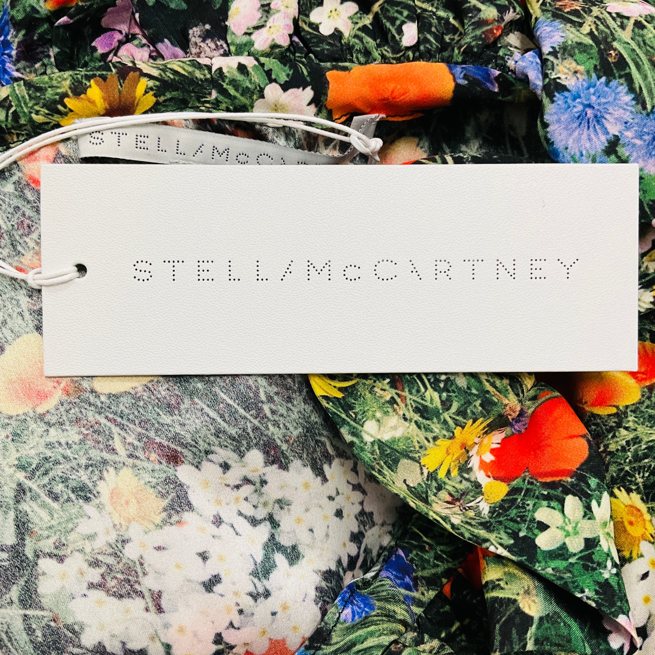 Stella McCartney Multi Floral Silk Blouse